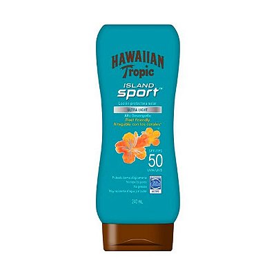 Hawaiian Tropic Island Sport Protetor Solar FPS 50 240ml