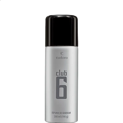 Espuma de Barbear Eudora Club 6 200ml