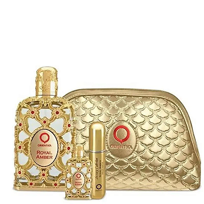 Coffret Royal Amber – Luxury Collection Gift Set (4 produtos)
