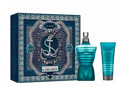 Coffret Le Male Eau de Toilette 125 ml (3 produtos)