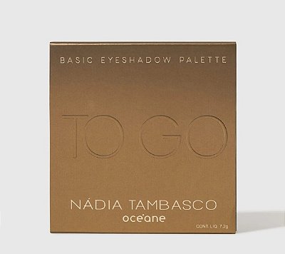 Paleta de sombras To Go Basic Nadia Tambasco By Oceane 7,2g