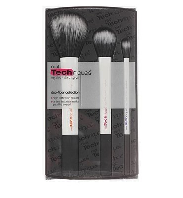 Cofreet Pincel de Maquiagem Real TechNiques 3 itens