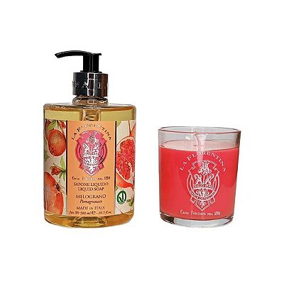 Coffret La Florentina Luxury Gift Box Pomegranate (2 produtos)
