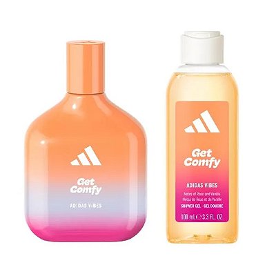 Coffret Get Comfy Adidas Vibes Eau de Parfum (2 produtos)