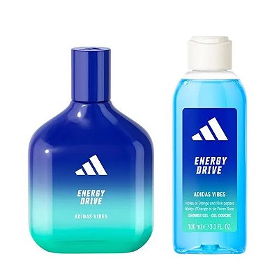 Coffret Adidas Vibes Energy Drive Eau de Parfum ( 2 Produtos )