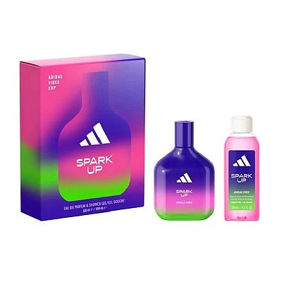 Coffret Spark UP Adidas Vibes Eau de Parfum ( 2 Produtos)