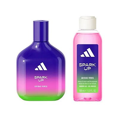 Coffret Spark UP Adidas Vibes Eau de Parfum ( 2 Produtos)