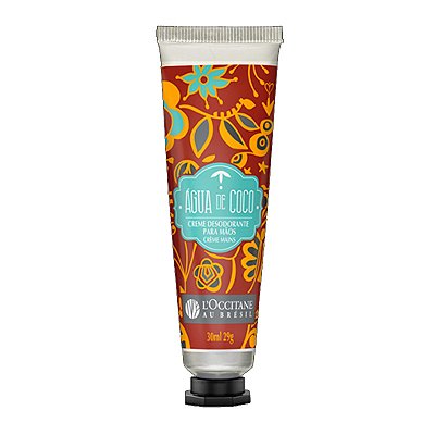 Creme Desodorante Para Mãos Água de Coco L'Occitane Au Brésil 30ml