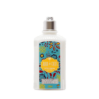 Loção Desodorante Corporal Água de Coco L'Occitane Au Brésil 250ml