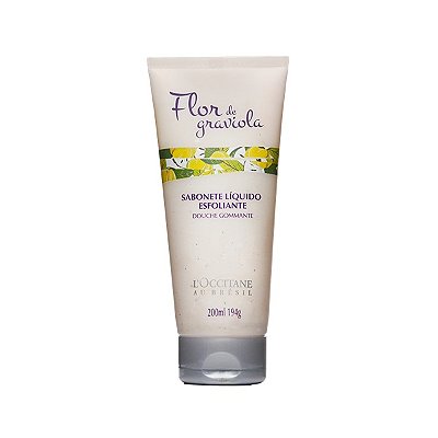 Sabonete Líquido Esfoliante Flor de Graviola L'occitane 200ml