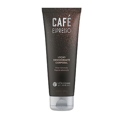 Loção Desodorante Corporal Café Espresso L'occitane 200ml