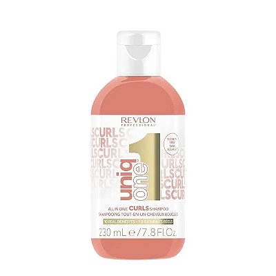 Shampoo Revlon Uniq One Curls Cabelos Cacheados 230ml