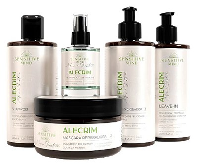 Coffret Capilar Alecrim Marcia Sensitiva (5 Produtos)