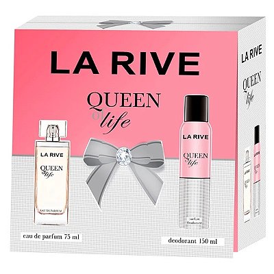 Coffret La Rive Queen of Life Eau de Parfum (2 produtos)