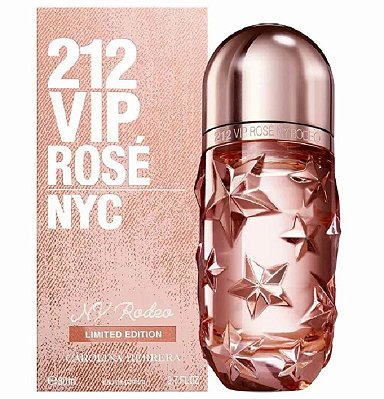 Decant 212 Vip Rose Rodeo Eau de Parfum Edição limitada