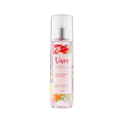 Body Splash Vivre Alegria Contagiante L'Occitane Au Brésil 200ml