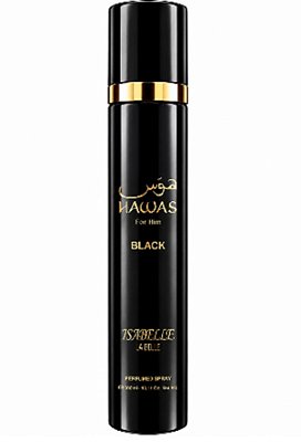 Body Splash Hawas For Him Black Isabelle La Belle 300 ml