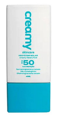 Creamy Protetor Solar  FPS 50   Watery Fluid 50 ml
