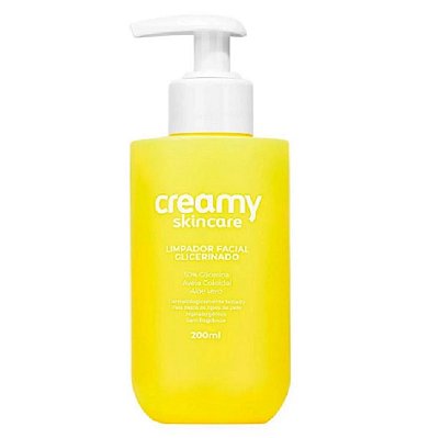 Creamy Limpador Facial Glicerinado 200 ml