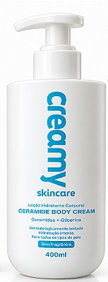 Creamy Skincare Ceramide Body Cream - Loção Hidratante Corporal 400 ml
