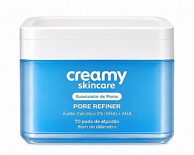 Creamy  Pore  Refiner Redutor  de Poro 70 pads