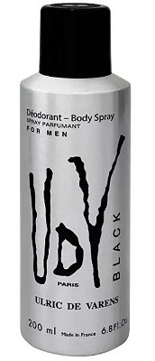 Body Spray UDV Black Ulric de Varens 200 ml