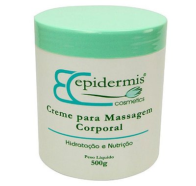 Creme Para Massagem Corporal Hidratação e Nutrição 500 g