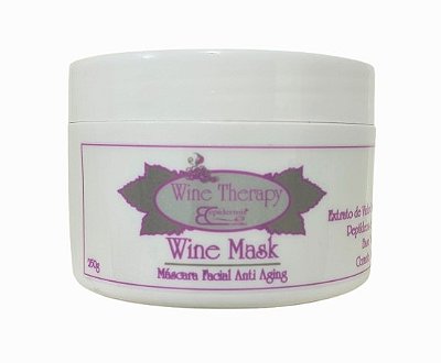 Wine Mask - Máscara Facial Anti Aging 250g