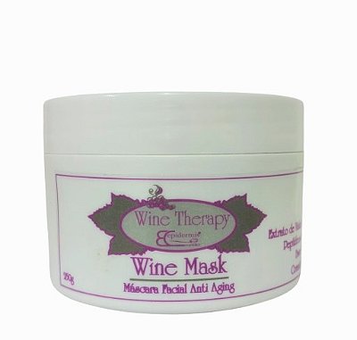 Wine Mask - Máscara Facial Anti Aging 250g