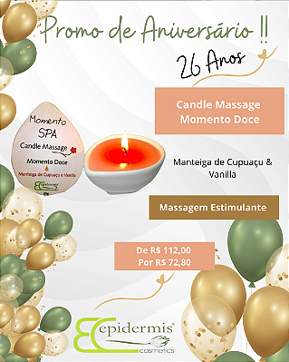 Candle Massage Momento Doce 65g