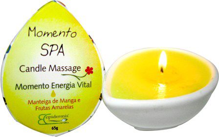 Candle Massage Momento Energia Vital - 65g 