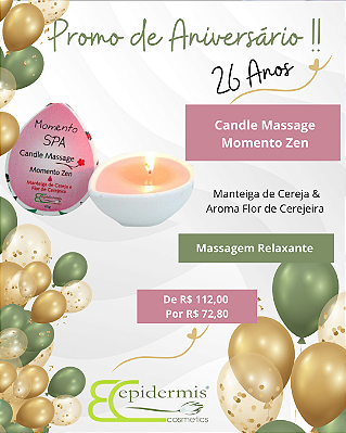 Candle Massage Momento Zen 65g