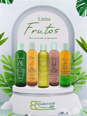 Kit Promoção 5 Óleos de Massagem ou Banho