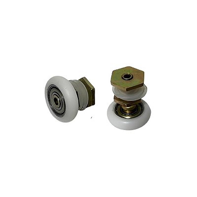 Roldanas para box de banheiro de vidro Blindex 50 unidades