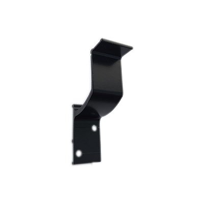 Suporte para corrimao de aluminio para escada - Preto