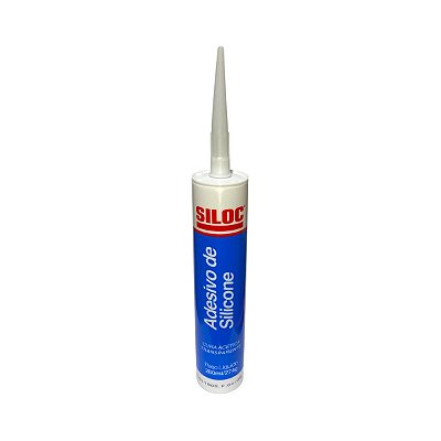 Silicone Acético Transparente Siloc - 01 Unidade
