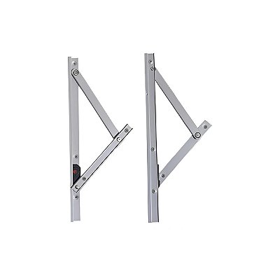 BRA 357 - Braço articulado janela maxim-ar linha 25 - Fosco