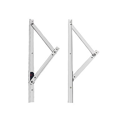 BRA 358 - Braço articulado janela maxim-ar linha 25 - Branco