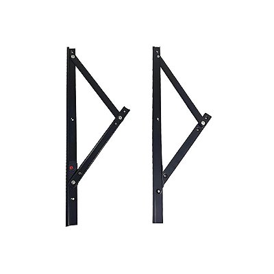 BRA 358 - Braço articulado janela maxim-ar linha 25 - Preto