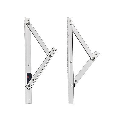 BRA 359 - Braço articulado janela maxim-ar linha 25 - Branco