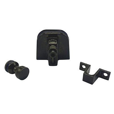 Kit janela blindex de correr com 2 folhas - Bronze