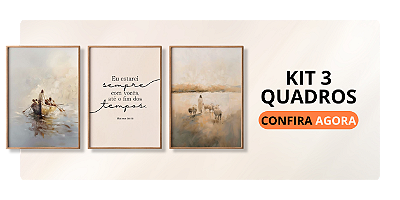 Categoria kit 3 quadros