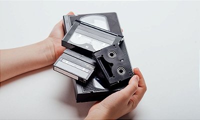 Serviço de Digitalização de Fitas VHS - Kit de 10 fitas
