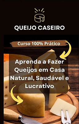 Livro Digital em E-book Aprenda a Fazer Queijos em Casa