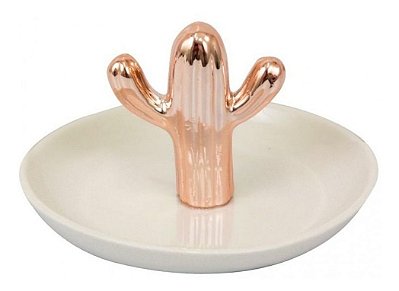 Porta Joia Rose Gold - Cactos