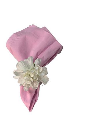 Guardanapo Algodão - Rosa Liso