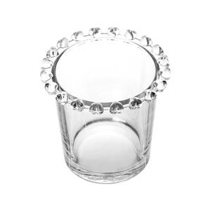 Porta Colher de Cristal Bolinha de Coração