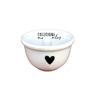 Mini Forma de Pudim de Porcelana