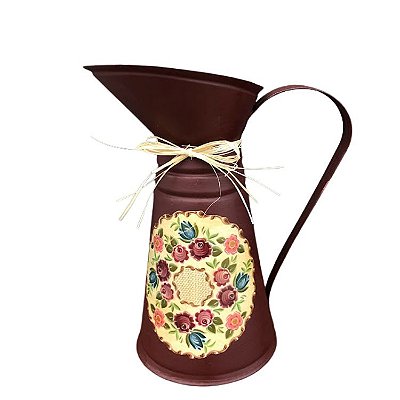 Jarra de Ferro Pequena - Vinho com Flores