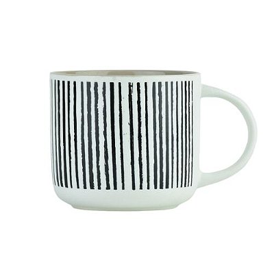 Caneca Listras - Cinza